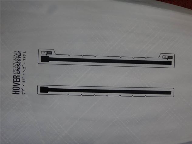 2025 Naish Hover Dw Crossover - 7' 2"