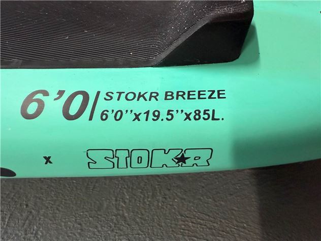 2025 SMIK Stokr Breeze - 6' 0", 85 Litres