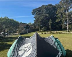 Cabrinha Switchblade 9 metre kiteboarding kite
