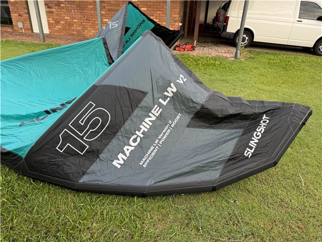 2023 Slingshot Machine Lw Freeride / Lightwind Kite - 15 metre