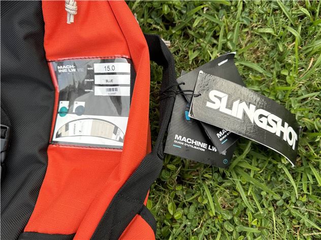2023 Slingshot Machine Lw Freeride / Lightwind Kite - 15 metre